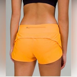 Lululemon Speed Up Low-Rise Short 2.5" CLEMENTINE